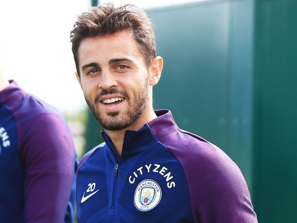 Silva joined Man City from Monaco early in the summer for £43m. Twitter/Maisfutebol