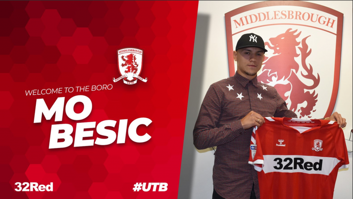 OFFICIAL: Besic rejoins Middlesbrough on loan