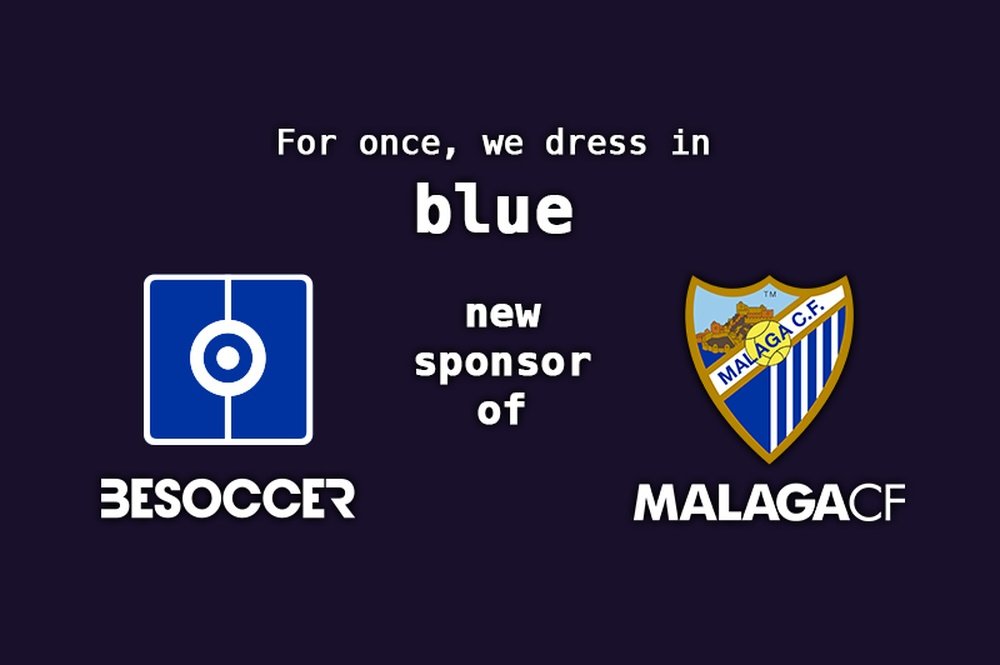 BeSoccer, new sponsor of Malaga FC. BeSoccer