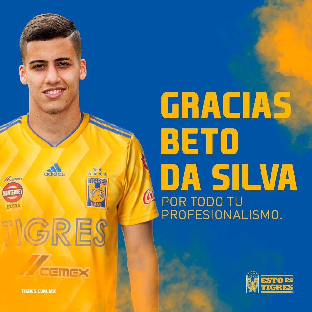 Da Silva jugará en Lobos BUAP hasta final de curso. TigresOficial