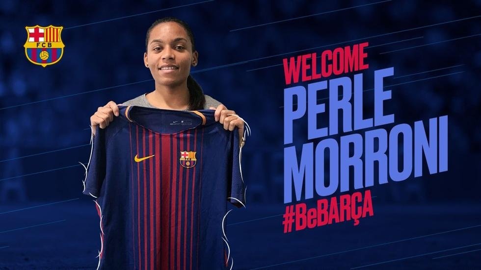 Morroni llega cedida del PSG. FCBarcelona