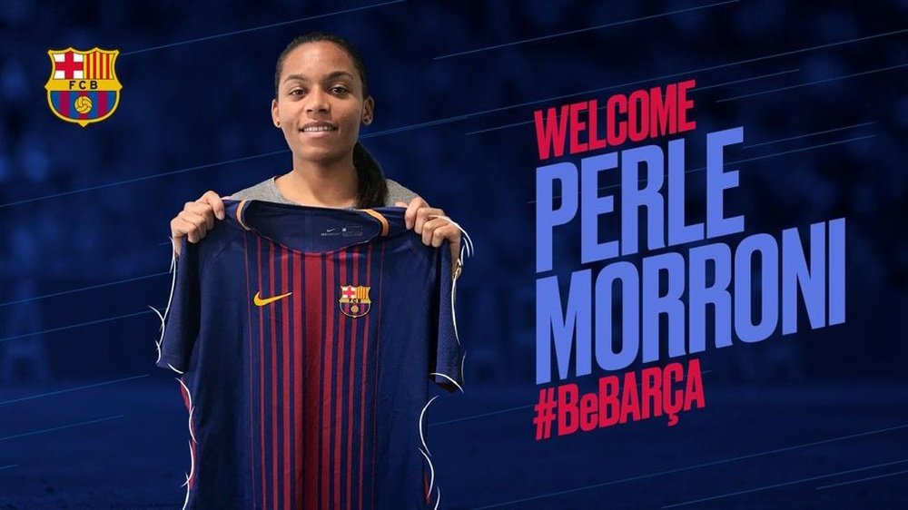 Morroni llega cedida del PSG. FCBarcelona