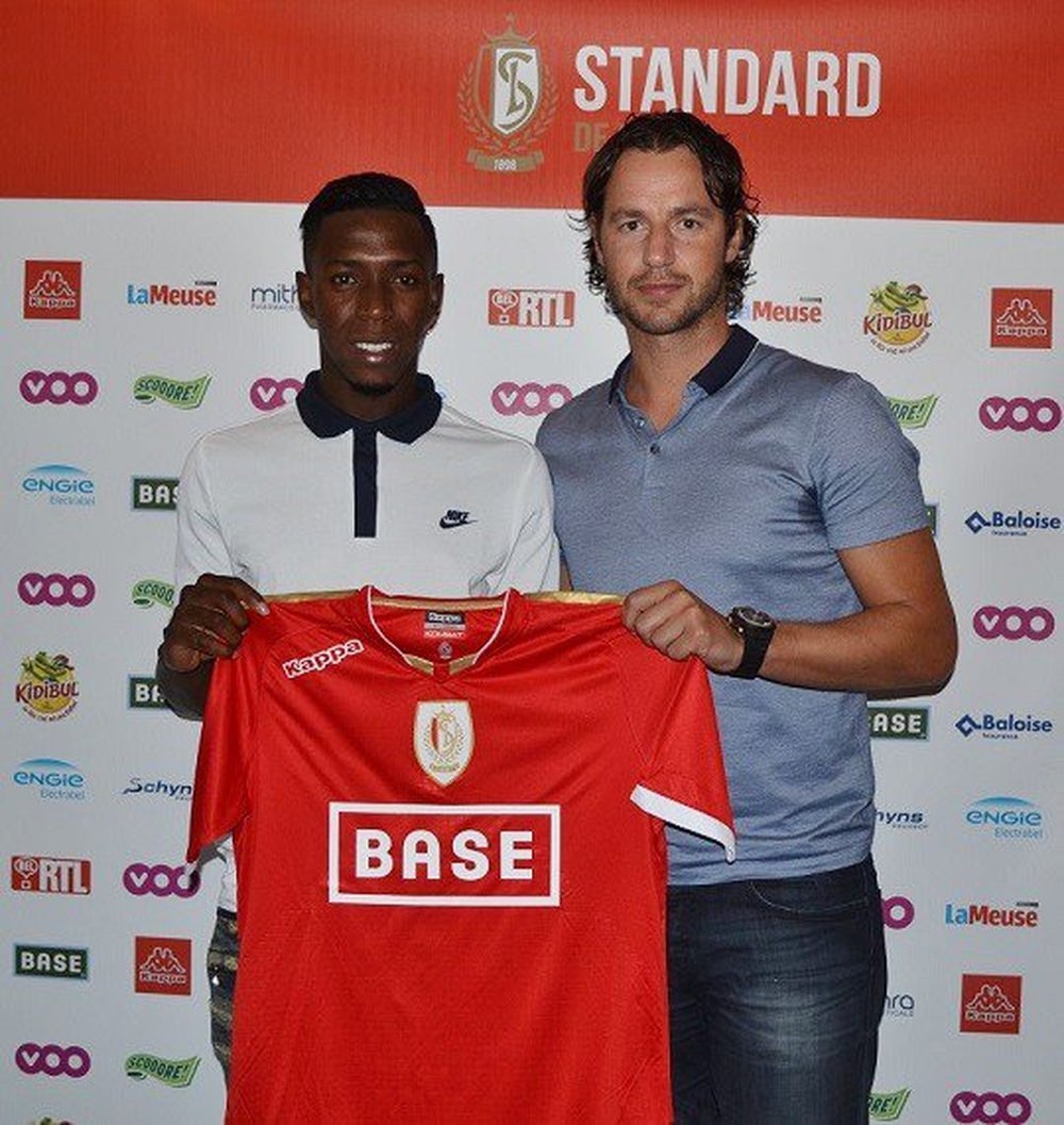 Birama Touré, nuevo jugador del Standard. StandardRSCL