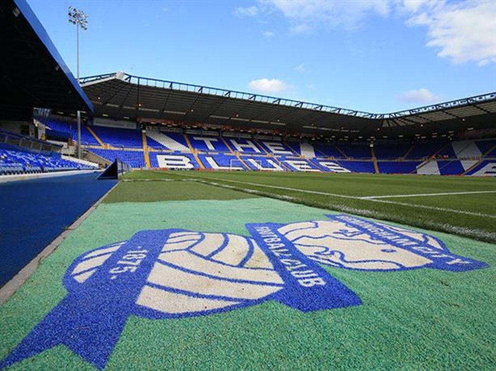 Birmingham City plat at St Andrew's. Twiter/BCFC