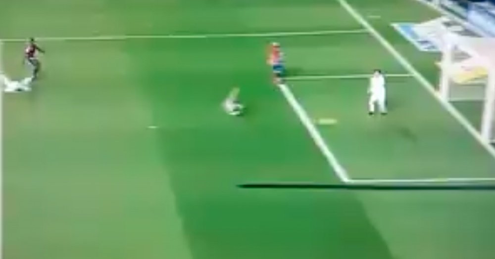 Boateng fired home as Sergio Ramos watched on. Screenshot