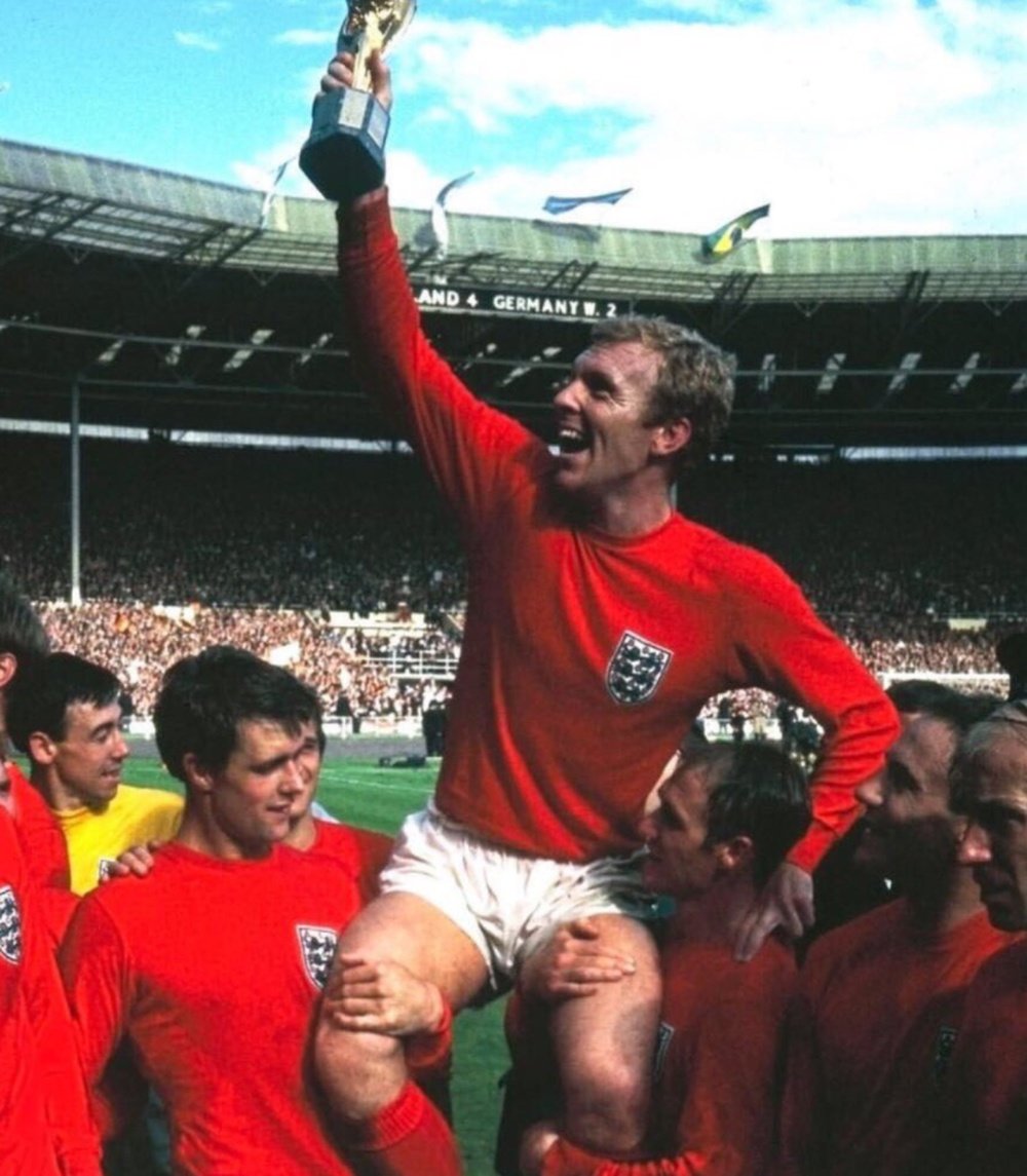 Bobby Moore has been named  Britain's Greatest Sports person of all time. TWITTER
