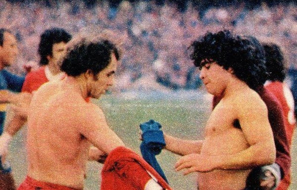 Bochini fue el gran ídolo de Maradona.