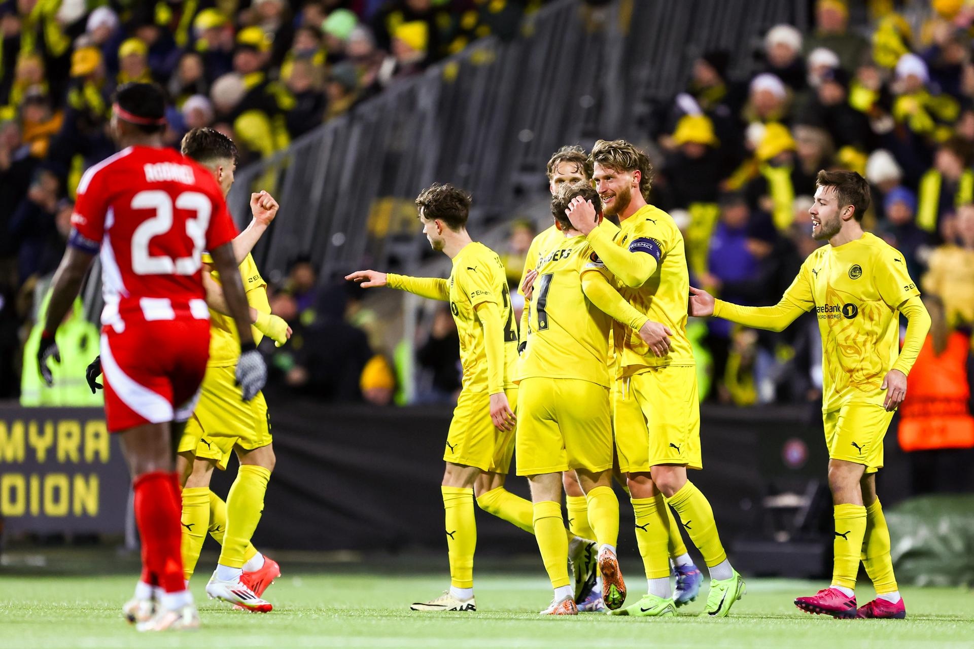El Bodo Glimt jugó muy bien sus cartas ante el Olimpiacos y amarró un gran resultado en casa para ir con cierta tranquilidad a El Pireo (3-0). Al conjunto de Mendilibar no le queda otra que buscar un milagro que le permita colarse en cuartos de final de la Europa League.