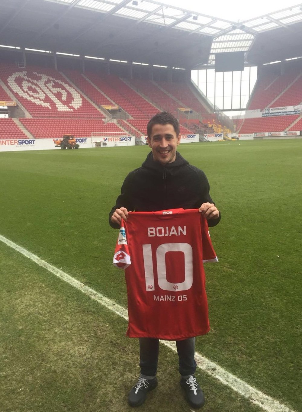 Bojan no tiene el futuro asegurado en el Mainz. Bojan