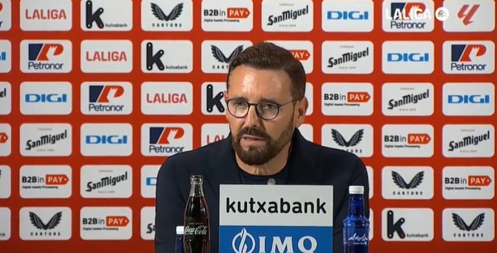 Bordalás respondió a Iñaki Williams. Captura/LaLiga