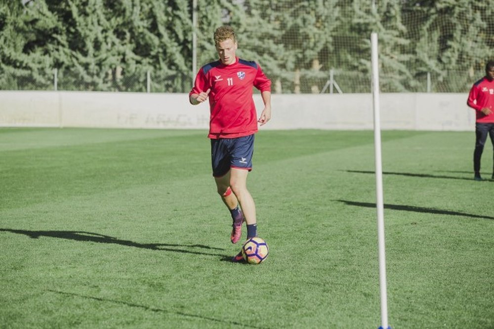 Boris Cmiljanic jugará lo que queda de temporada cedido en el Atlético Levante. SDHuesca