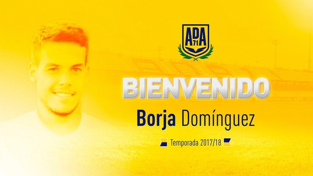 Borja Domínguez, nuevo jugador del Alcorcón. AD_Alcorcón