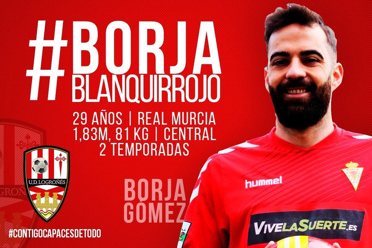 Borja Gómez, nuevo fichaje del Logroñés