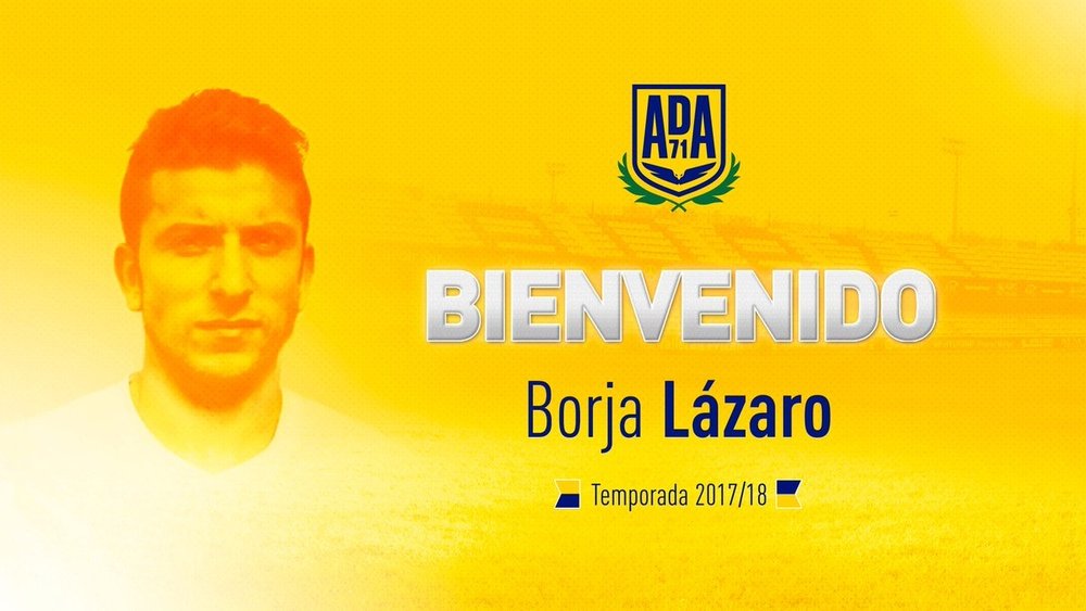 Borja Lázaro, nuevo jugador del Alcorcón. ADAlcorcón