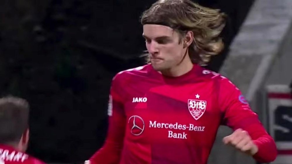 Barça wants Borna Sosa. Screenshot/Stuttgart