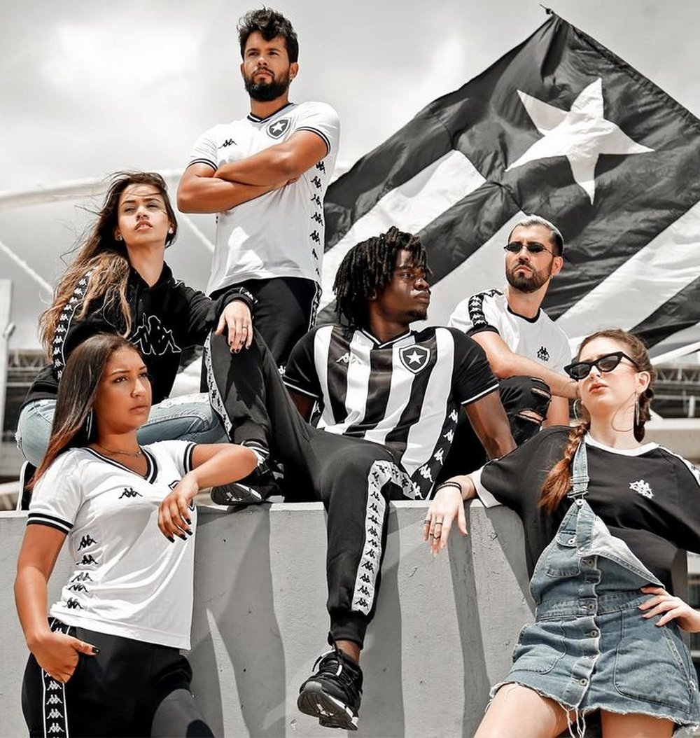 Botafogo lança uniforme com retorno da Kappa. Botafogo