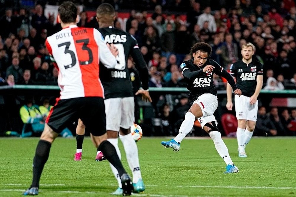 El AZ Alkmaar goleó al Feyenoord en la jornada 7 de la Liga Holandsa. Twitter/AZAlkmaar