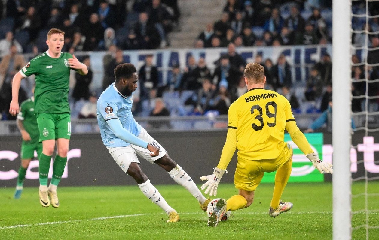 La Lazio se estrelló por primera vez en la temporada en la Europa League, después de empatar a cero contra el endeble Ludogorets, quien aún no conoce la victoria.