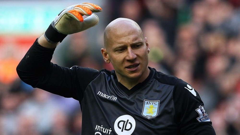 Guzan is no longer wanted at Aston Villa. AFP