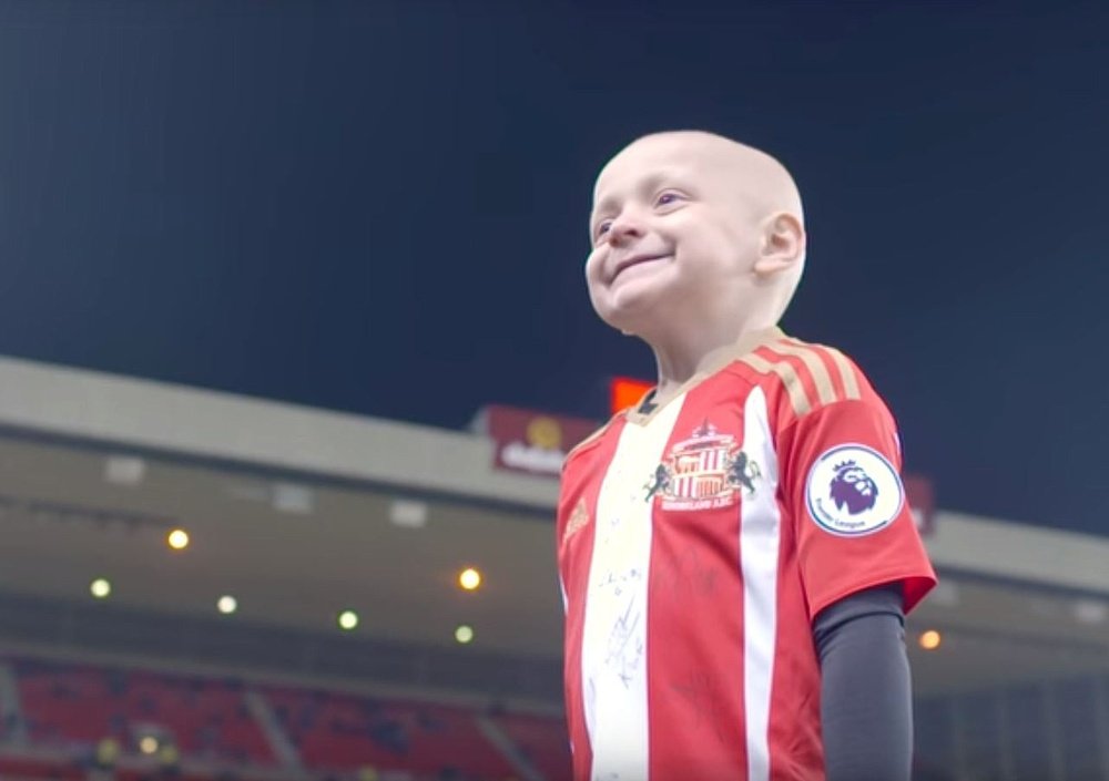 Newcastle United fans paid tribute to Bradley Lowery. Sunderland