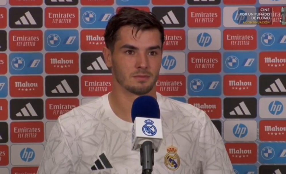 Brahim habló sobre Mbappé tras la victoria. Captura/RealMadridTV