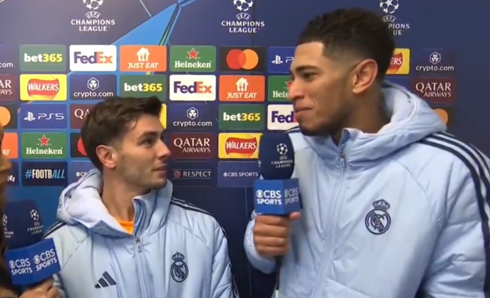Madrid's Brahim Diaz scored against his former side Manchester City. Screenshot/CBSSportsGolazo