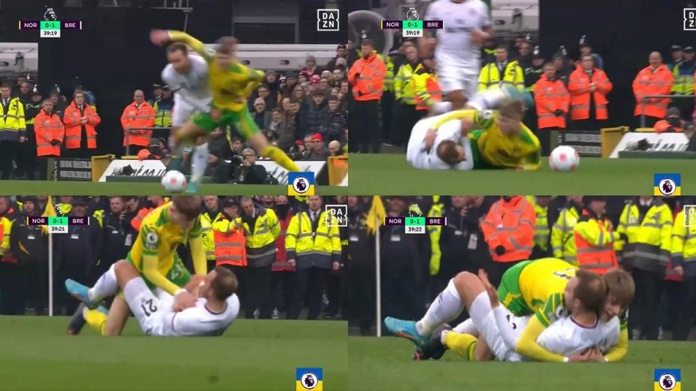 Sorprendente: si infuria, vede che è Eriksen e lo abbraccia. DAZN