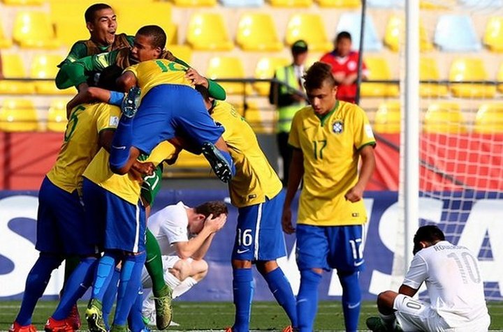 Brasil, Ecuador, México y Costa Rica, a cuartos del Mundial Sub 17