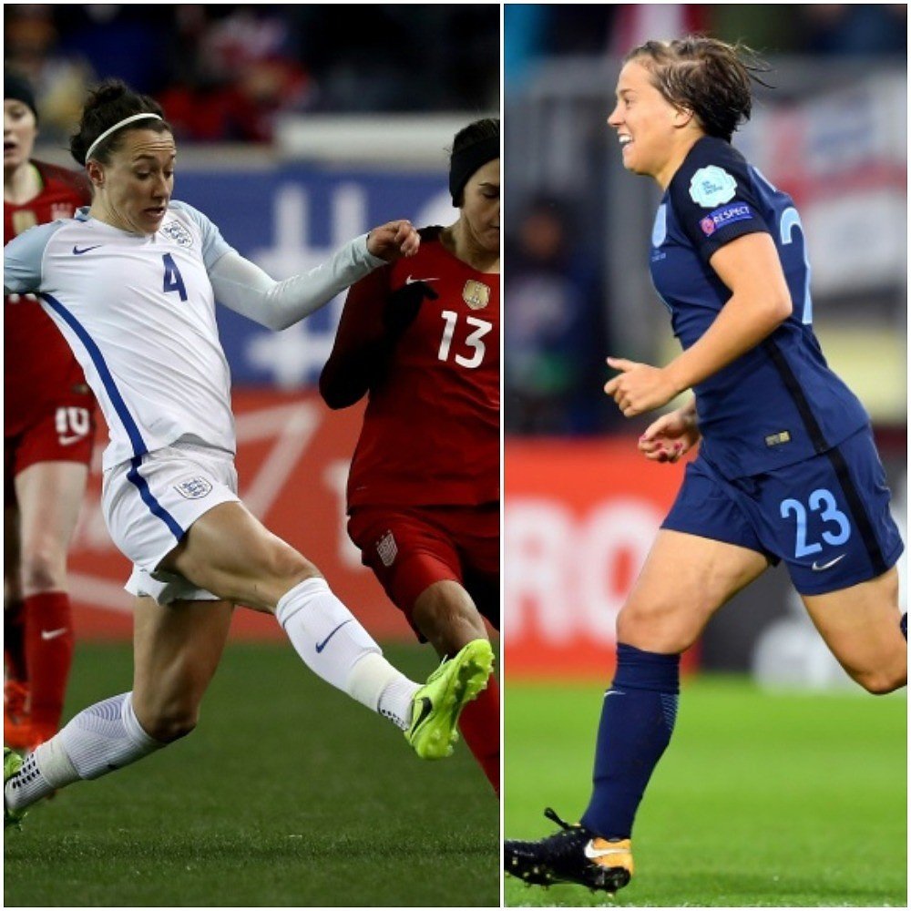 England duo Bronze and Kirby have received inaugural Women's Ballon d'Or nominations. AFP
