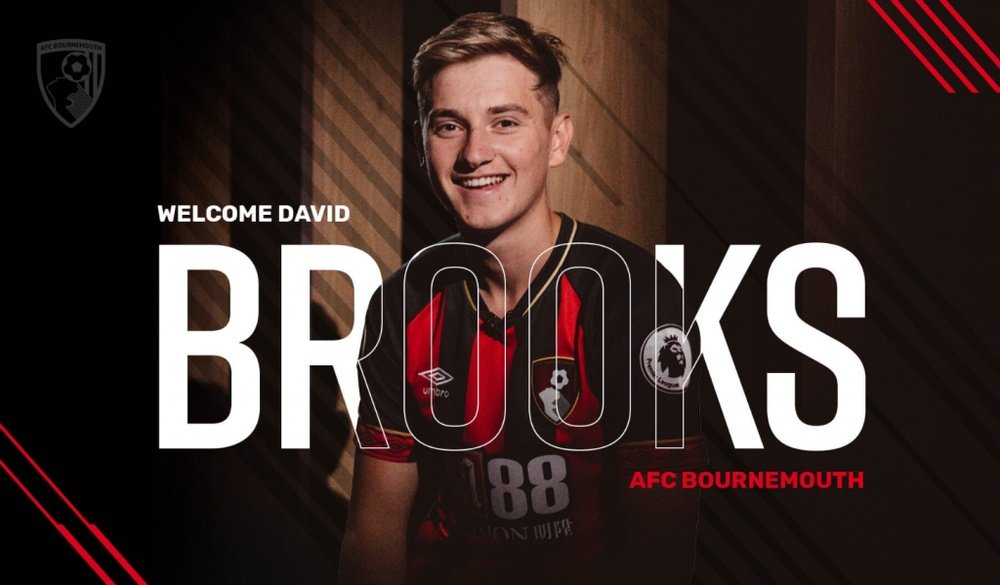 Brooks joined Bournemouth from Sheffield United. Twitter/afcbournemouth