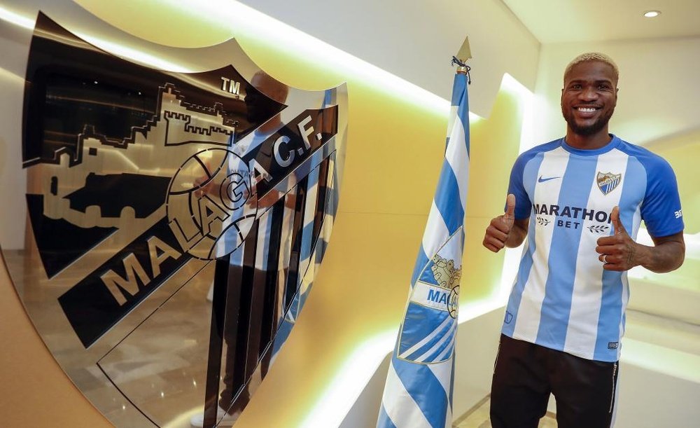 El nigeriano será el hombre gol del Málaga. MalagaCF