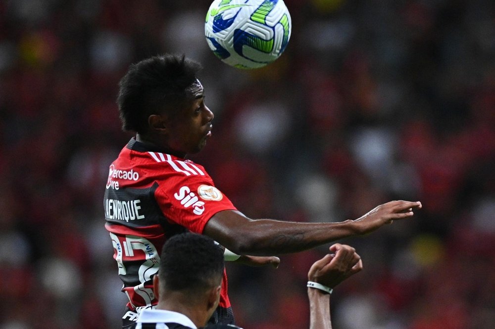 Bruno Henrique, do Flamengo, envolvido em uma investigação por apostas esportivas. EFE