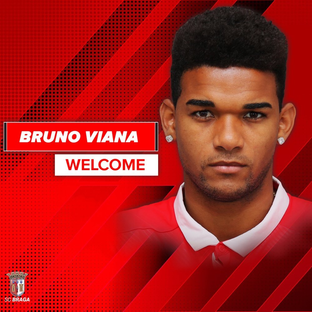 Bruno Viana, presentado como nuevo jugador del Sporting de Braga. SCBraga
