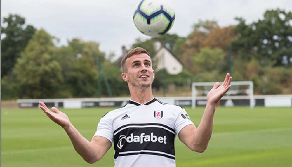 Bryan signs for an undisclosed fee. Twitter/FulhamFC