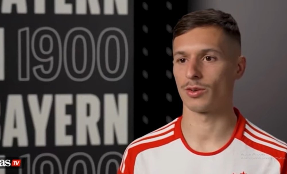 Bryan Zaragoza has struggled to adapt at Bayern since joining them in January. Screenshot/ASTV