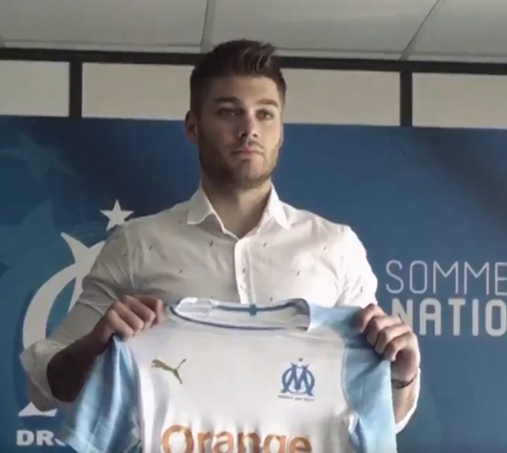 Nuevo fichaje para el Olympique de Marsella. Twitter/OM_Officiel