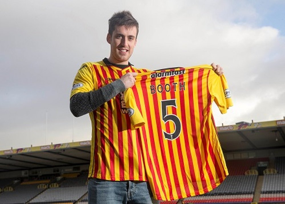 Callum Booth has signed a new contract with Partick Thistle until May 2018. PartickThistleFC