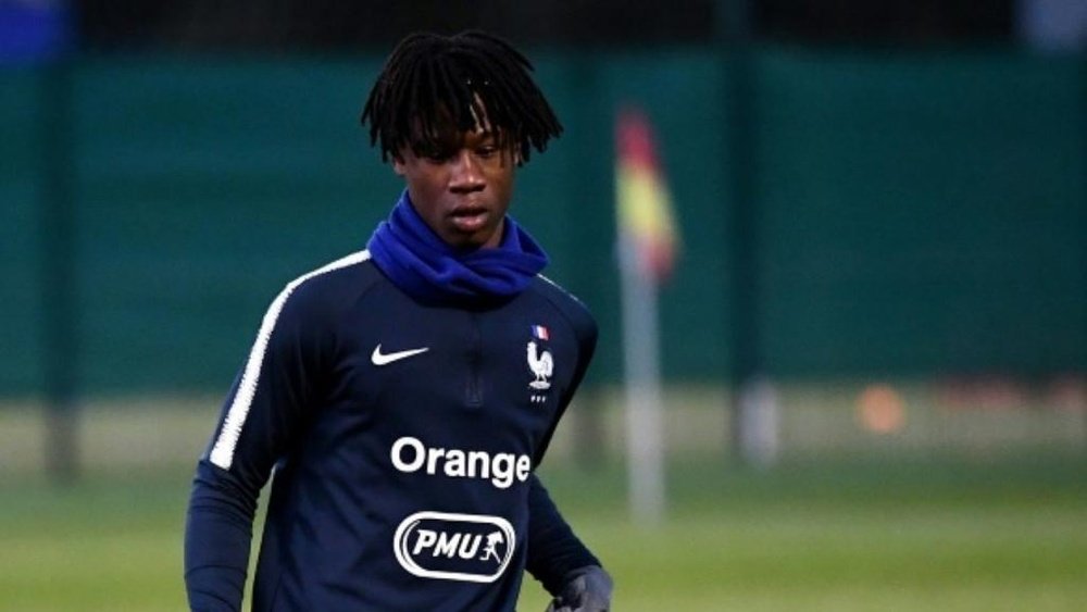 Camavinga, called up by France U21. AFP
