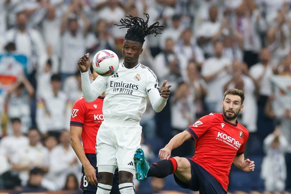 Camavinga suffered a muscle injury against Liverpool. EFE