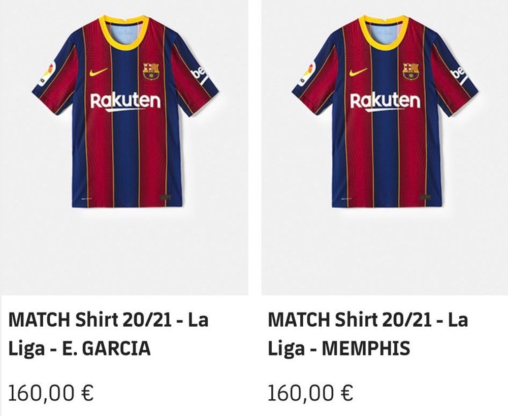¡El Barça ya vende la camiseta de Depay!