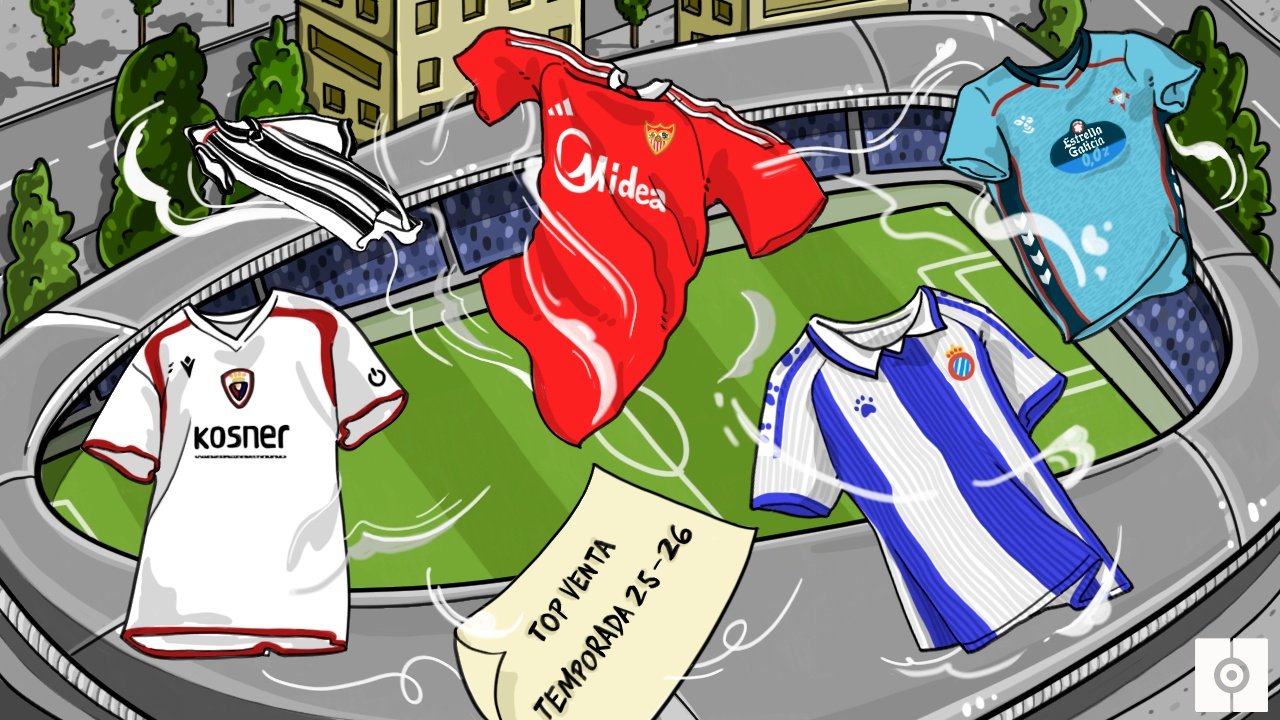 Las camisetas de la nueva temporada. BeSoccer