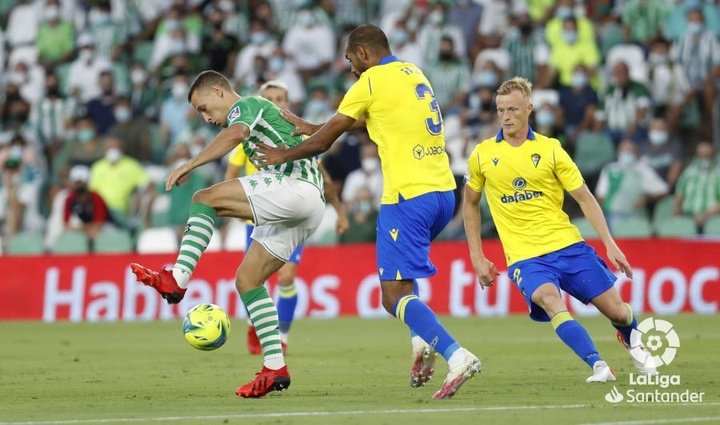 Betis y Cádiz se abonan al empate en esta Liga