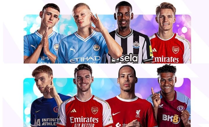 Los 8 candidatos a mejor jugador de la Premier League 23-24