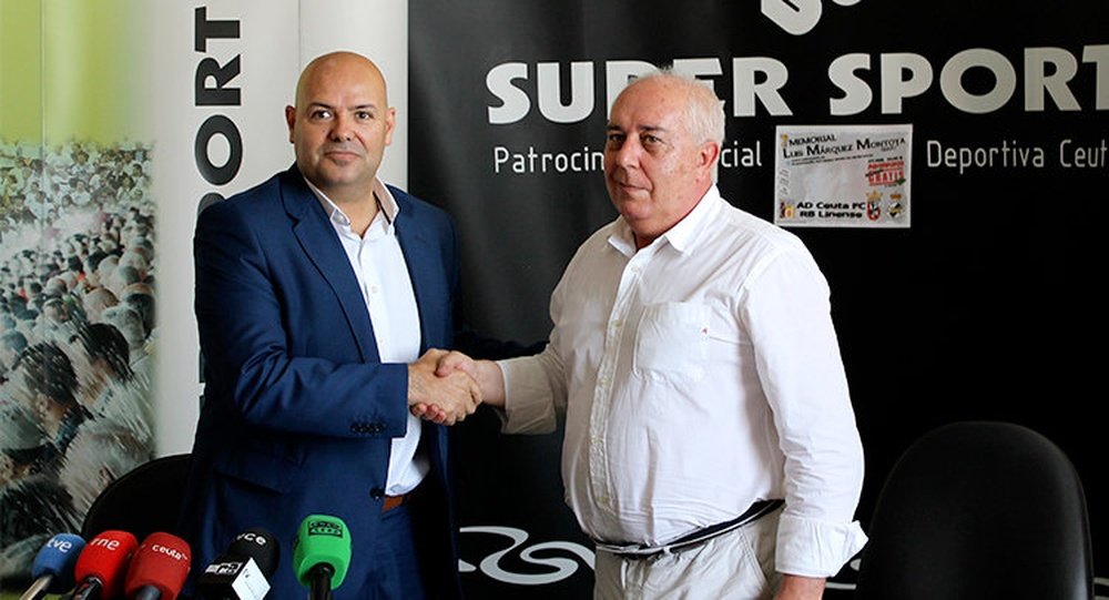 Cándido Rosado, nuevo entrenador del Ceuta. Twitter