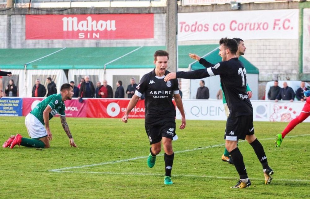 Eneko Capilla anotó el gol de la victoria. CulturalLeonesa