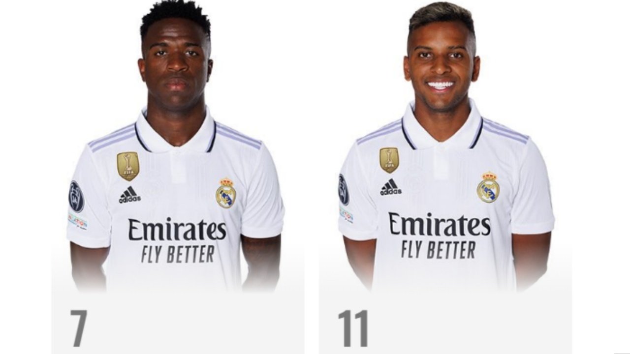Baile de dorsales en el Madrid: Vinicius coge el '7' de Hazard y Rodrygo el '11' de Asensio