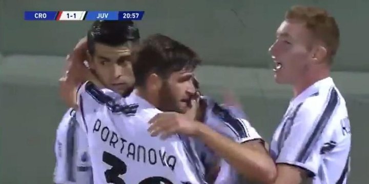 Morata faz seu primeiro gol na sua volta à Juventus