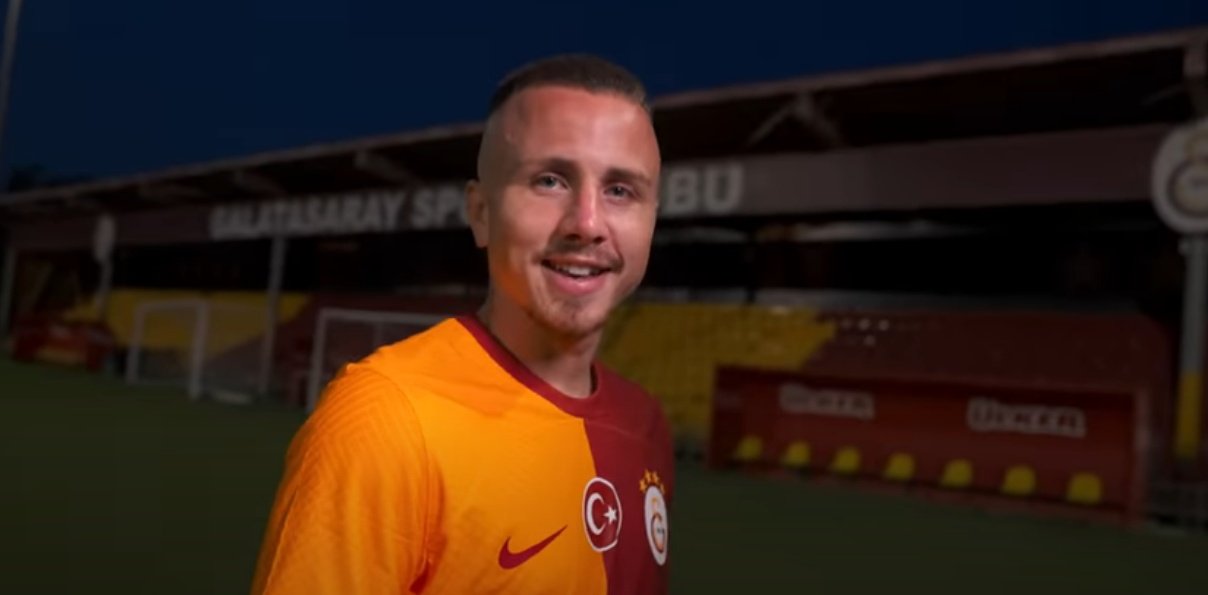 Angeliño ne jouera plus pour Galatasaray. Capture/Galatasaray