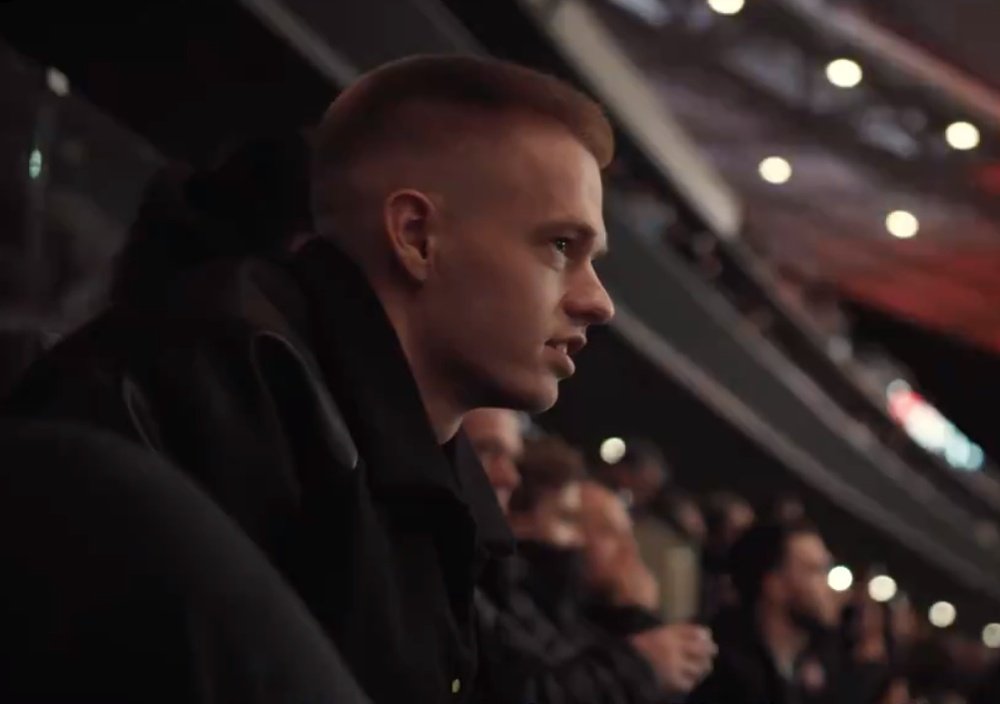 Vermeeren could make his Atletico debut against Valencia. Screenshot/Atleti