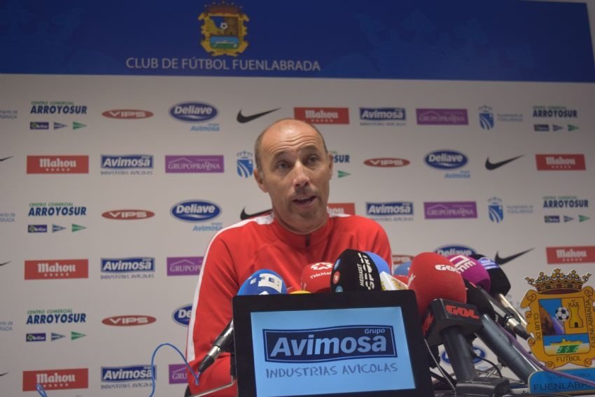 Calderón habló sobre el arbitraje del Fuenlabrada-Madrid. CFuenlabrada